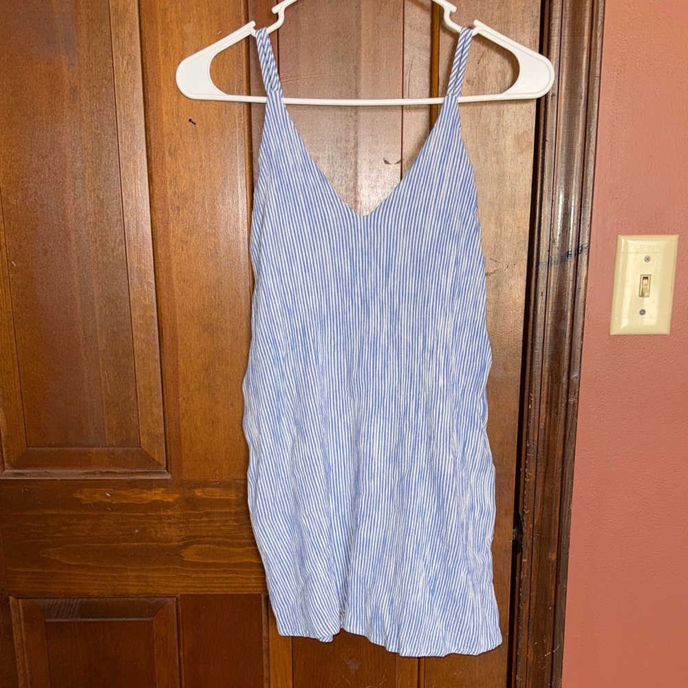 Lulu’s Pinstripe mini dress